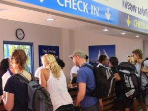 check-in counter